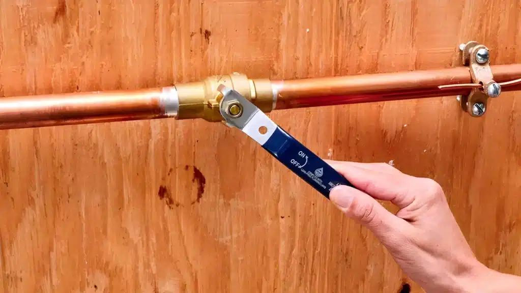 How to stop water hammer