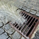 How to unblock a drain outside