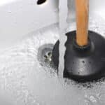 How to unblock a sink drain