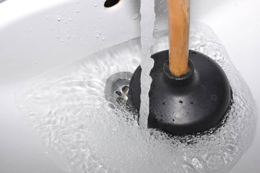 How to unblock a sink drain