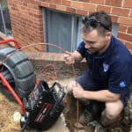 plumber at older home in melbourne